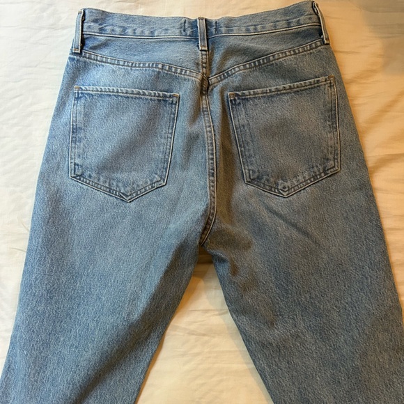 Agolde Riley High Rise Straight Crop - Picture 7 of 7